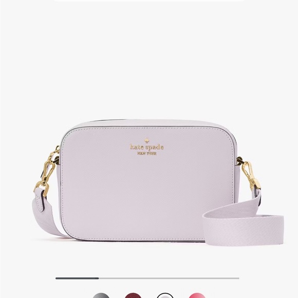 kate spade Handbags - Kate Spade Pink Pebbled Madison Crossbody Bag